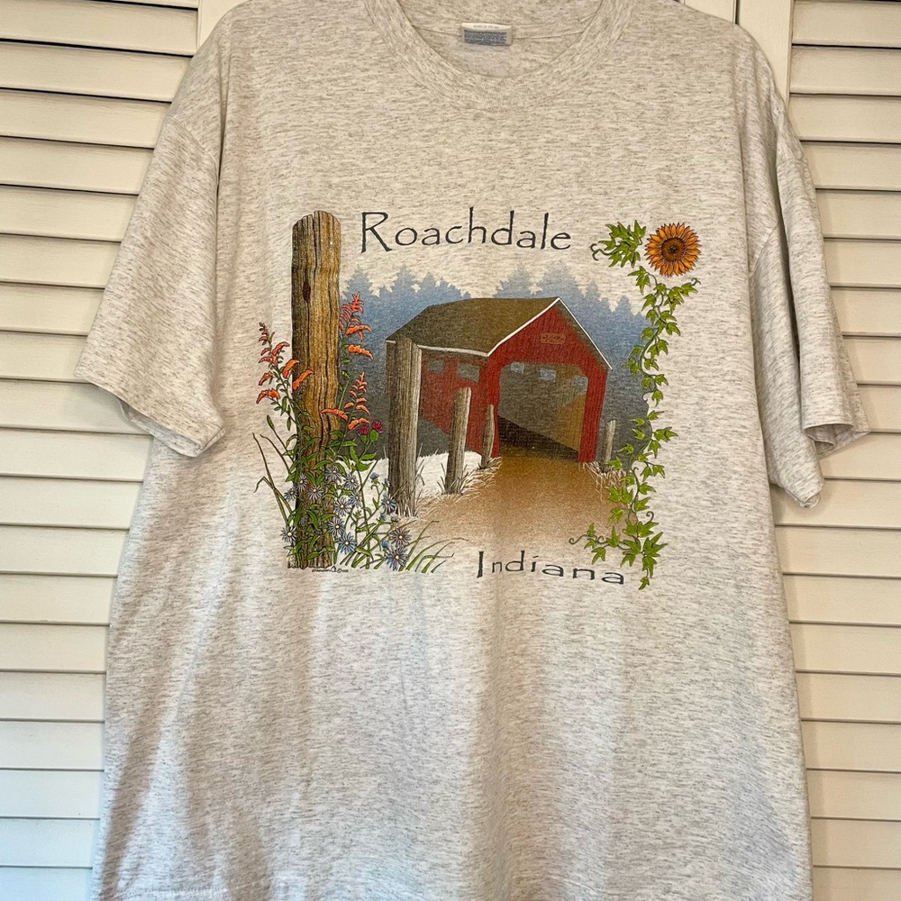 Vintage Hanes Roachdale, Indiana T-Shirt